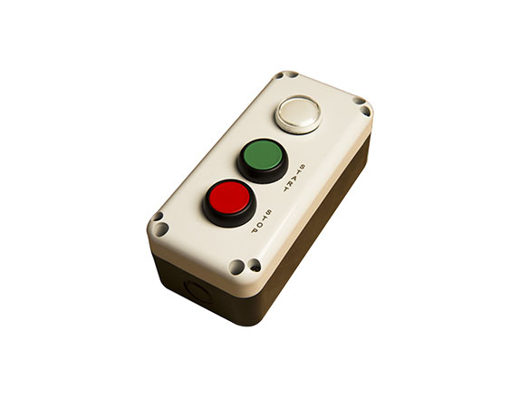 Indicator and Flush Head – START & STOP Pro Three Push Buttons Station