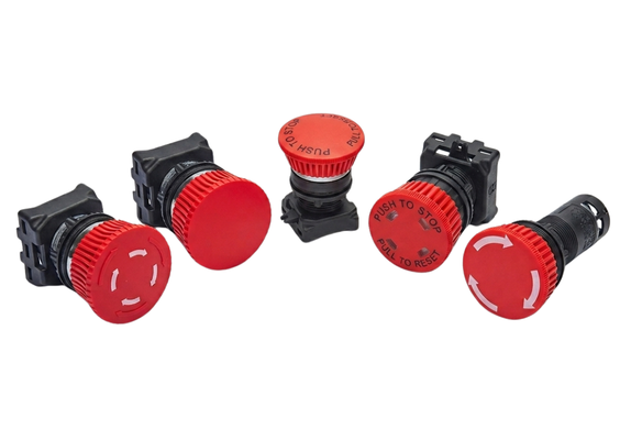 Gen Next Entegral Series Mushroom Head Push Button