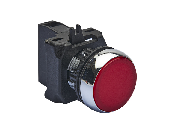 22.5mm Metal Flush Head Actuator Illuminated Push Buttons