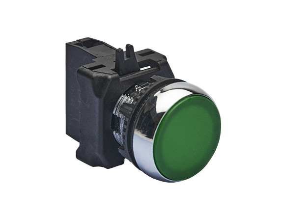 22.5mm Metal Flush Head Actuator Illuminated Push Buttons