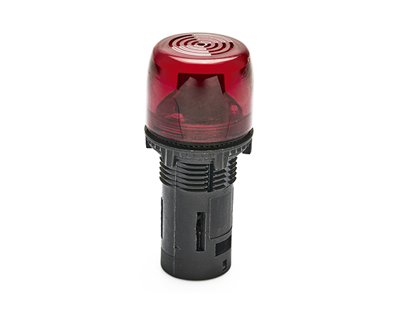 Panel Mounted Buzzer with Flasher