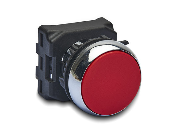 22.5mm Metal Flush Head Actuator Non- Illuminated Push Buttons