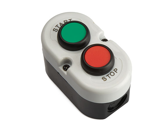 Flush Head Two Push Buttons Station