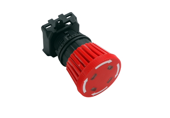 PTI (Push Turn with Mechanical Indication) Mushroom Head Push Buttons