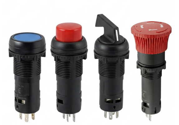Entegral Push Buttons with Terminal